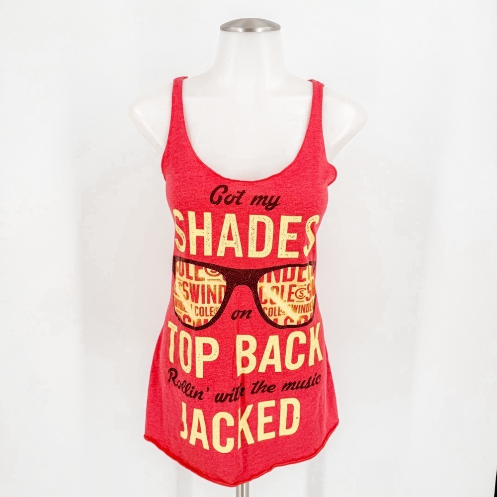 Cole Swindell “Got my Shade on Top Back.. Tank Top